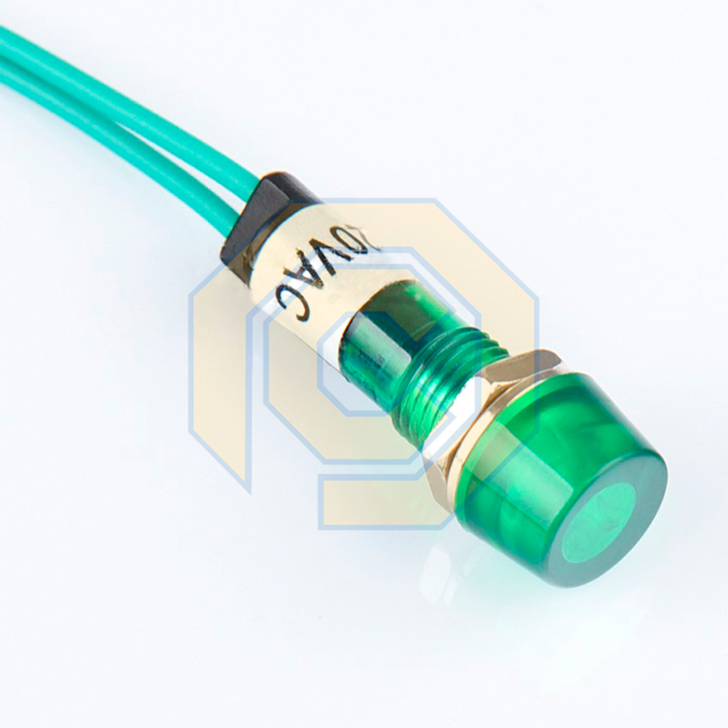 Лампа сигнальная XDN1-220В D10 зеленая